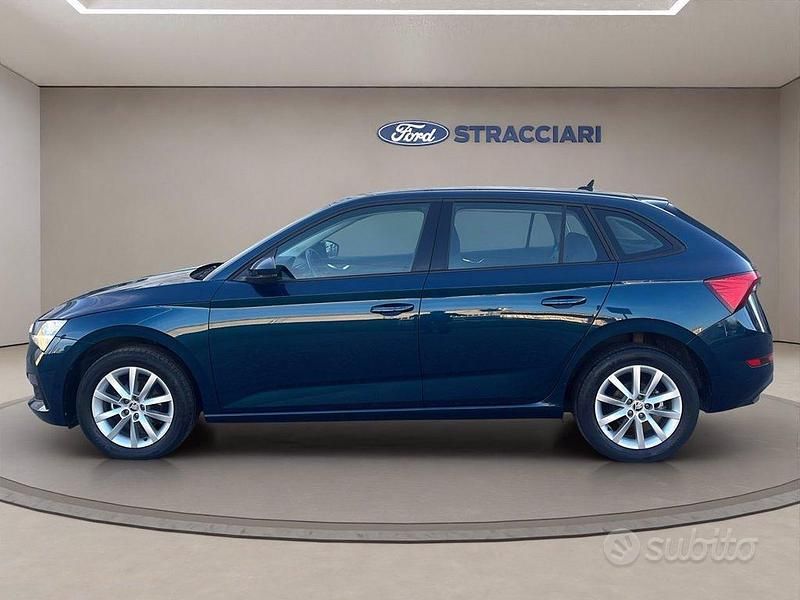 Usata Skoda Scala Style 90 CV (66 kW) 2021 Blu perlato Utilitaria