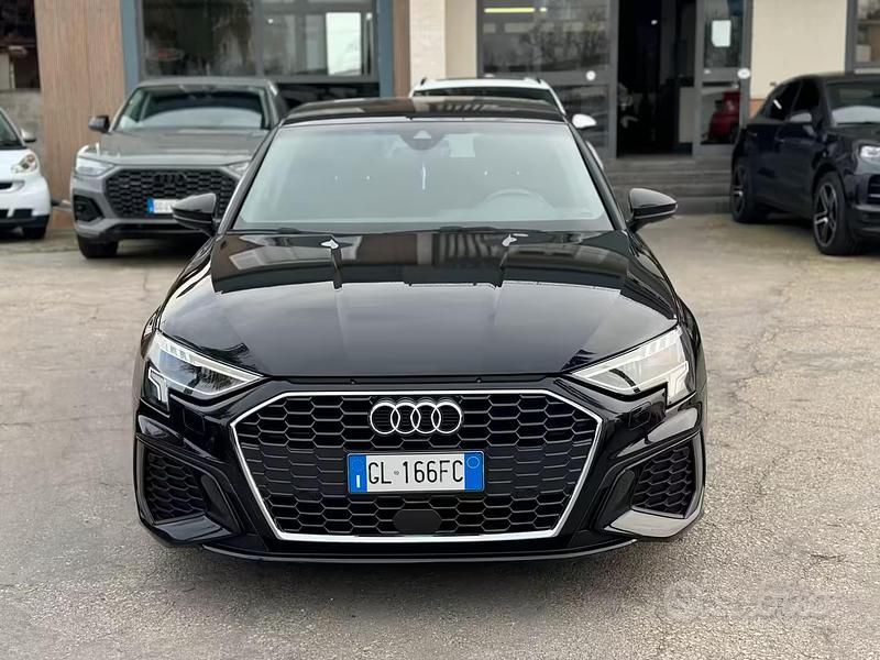 Usata Audi A3 S-Line 116 CV (85 kW) 2022 Nero Berlina