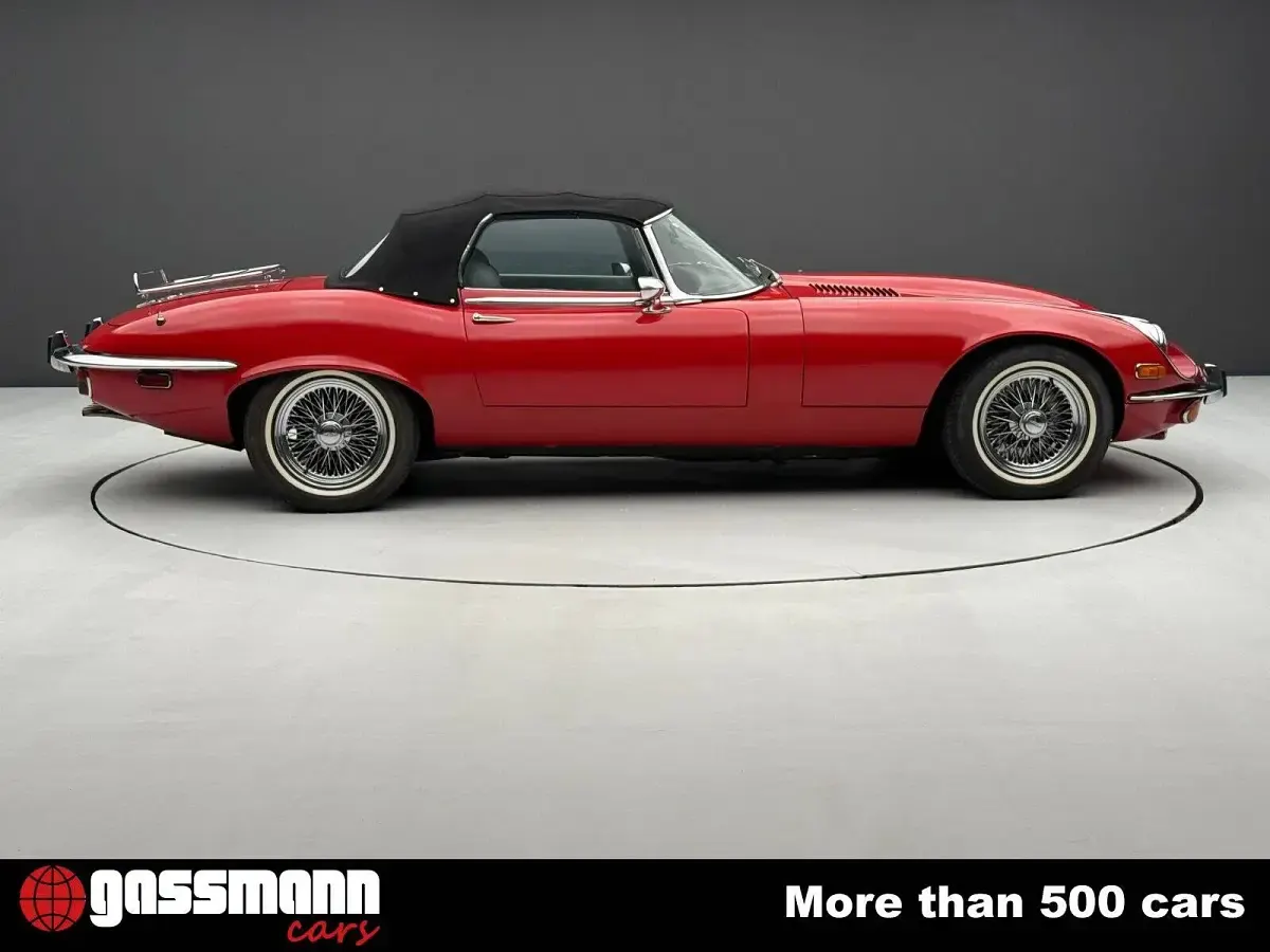 Usata Jaguar E-Type 276 CV (202 kW) 1973 Rosso Cabrio