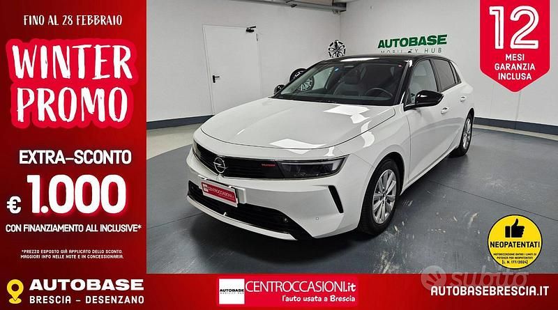 Usata Opel Astra Edition 110 CV (80 kW) 2023 Bianco Berlina