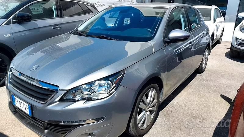 Usata Peugeot 308 92 CV (67 kW) 2015 Grigio Berlina