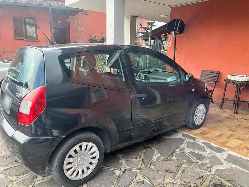 Usata Citroën C2 60 CV (44 kW) 2009 Nero Utilitaria