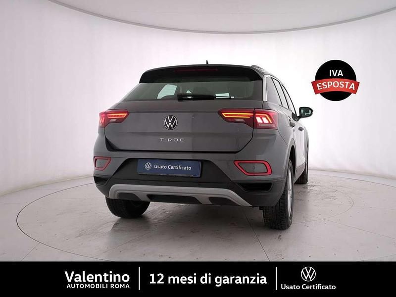 Usata VW T-Roc Life 150 CV (110 kW) 2025 Grigio SUV
