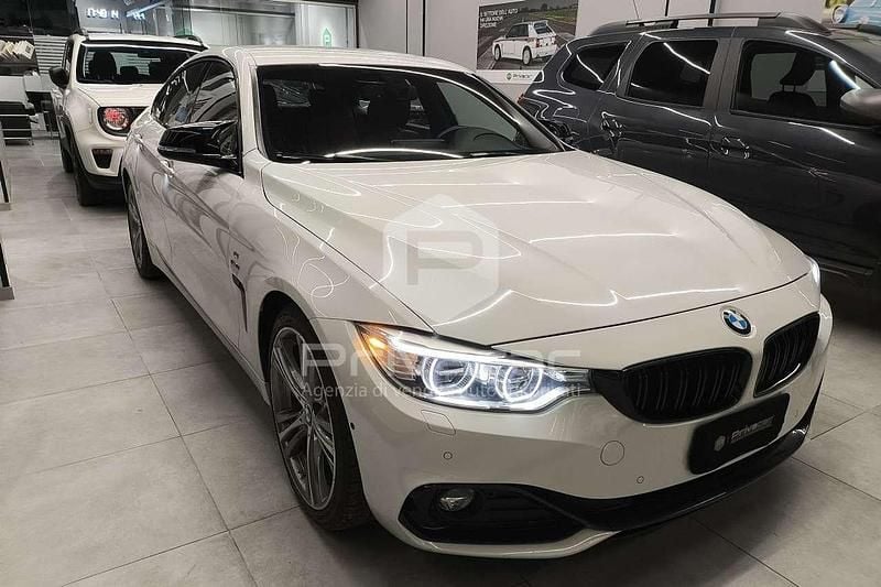 Usata BMW 420 Gran Coupé Sport Line 184 CV (135 kW) 2014 Bianco Coupé