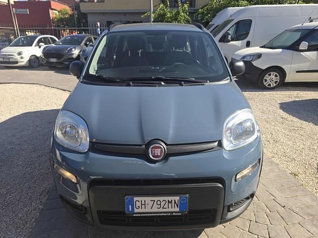 Usata Fiat Panda S 69 CV (50 kW) 2021 Azzurro Utilitaria