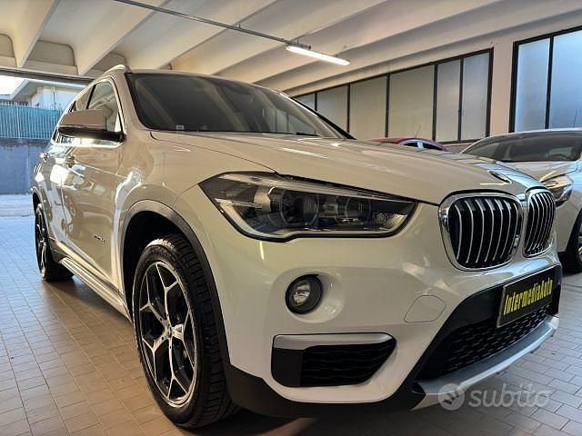 Usata BMW X1 xLine 150 CV (110 kW) 2017 Bianco SUV
