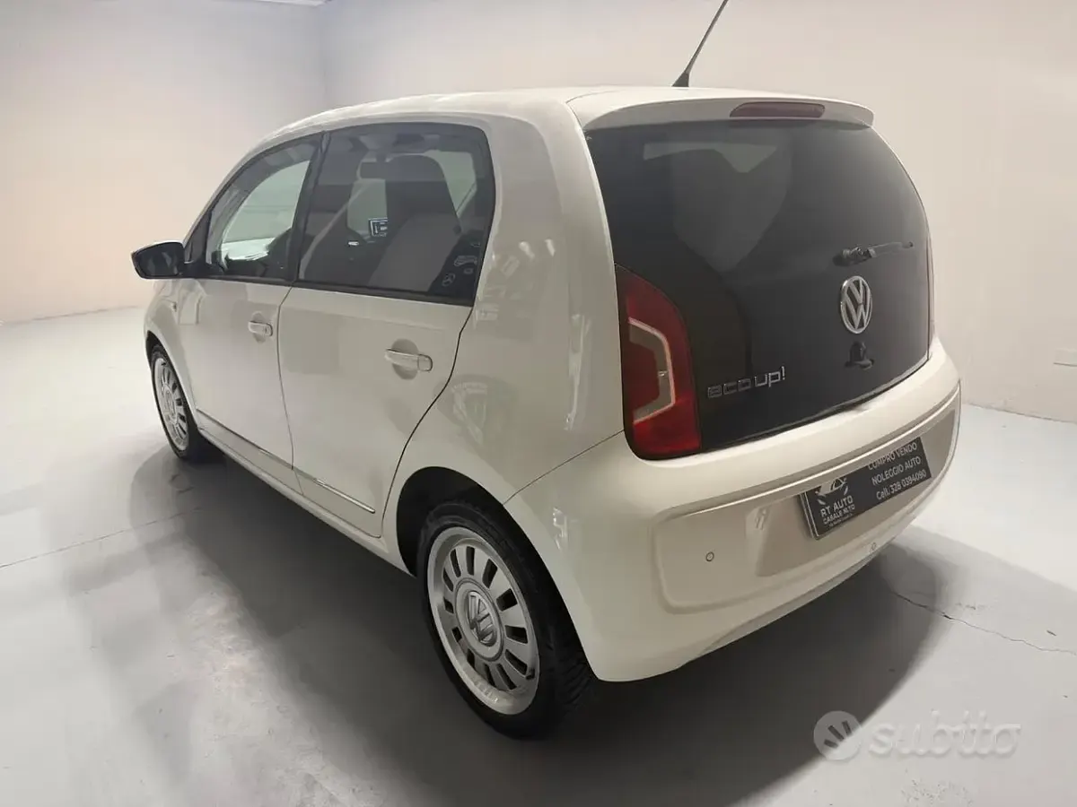 Usata VW up! 68 CV (50 kW) 2014 Bianco Utilitaria