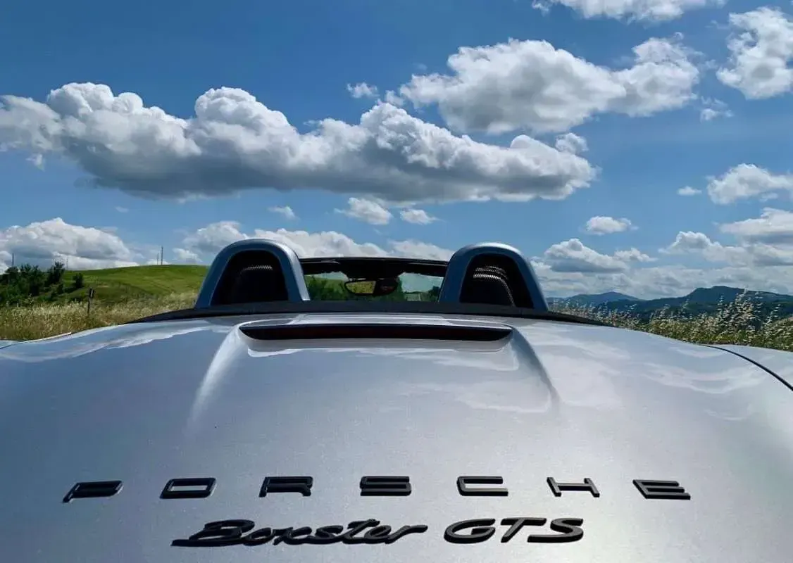Usata Porsche Boxster 330 CV (242 kW) 2015 Argento Cabrio