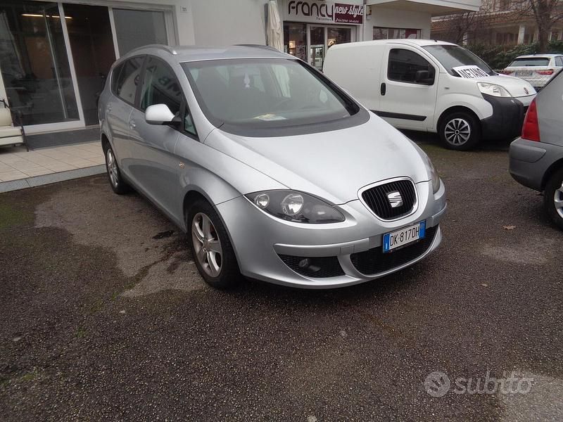 Usata Seat Altea Reference 105 CV (77 kW) 2007 Grigio Monovolume