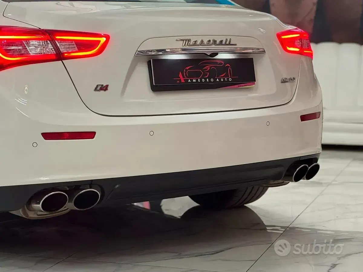 Usata Maserati Ghibli 410 CV (301 kW) 2015 Bianco Berlina