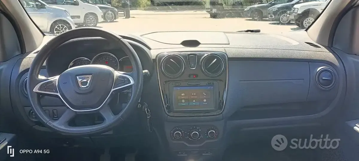 Usata Dacia Lodgy 116 CV (85 kW) 2019 Bianco Monovolume