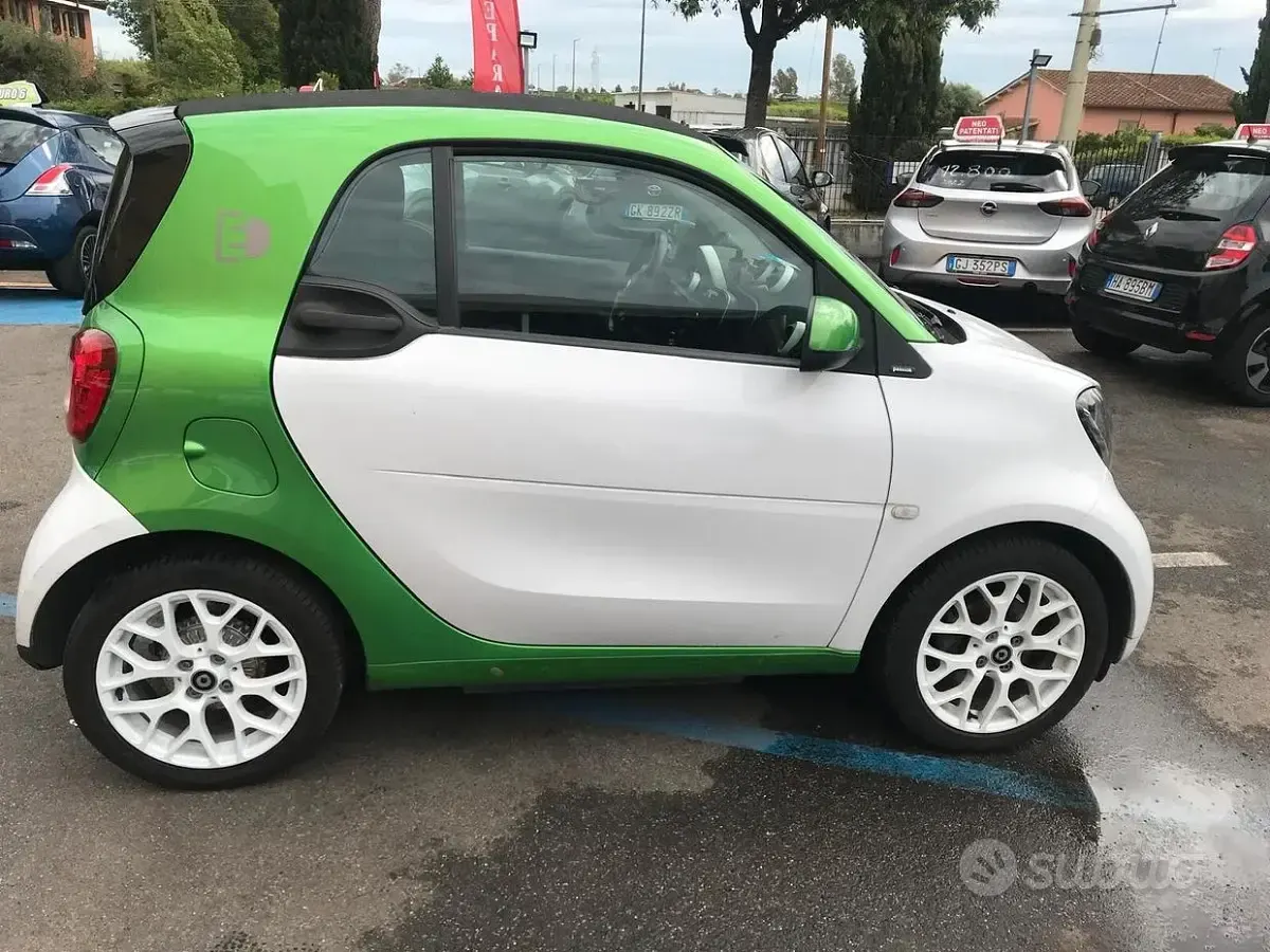 Używany Smart ForTwo Electric Drive Passion 41 kW (56 KM) 2019 Biały Kabriolet