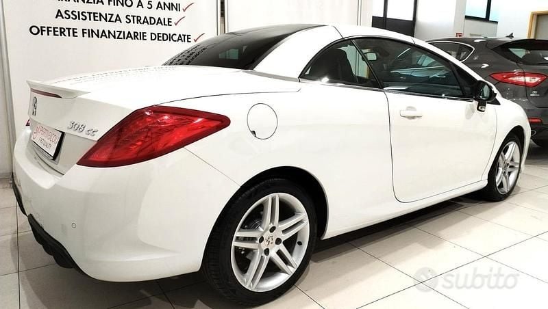 Usata Peugeot 308 CC 119 CV (87 kW) 2010 Bianco Cabrio