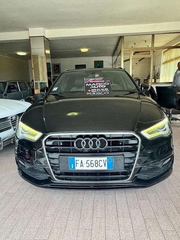 Usata Audi A3 110 CV (80 kW) 2014 Nero Berlina