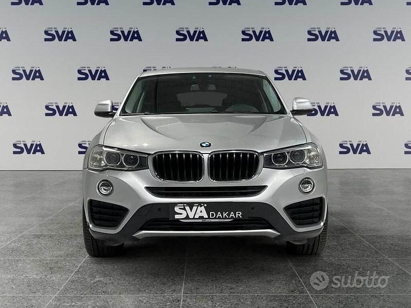 Usata BMW X4 Sport Line 190 CV (139 kW) 2015 Grigio SUV