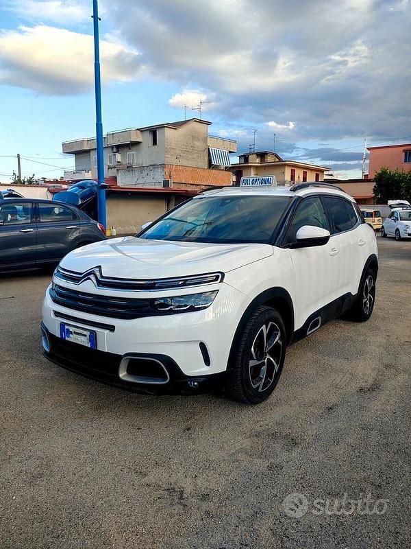 Bianco Usata 2022 Citroën C5 Aircross Shine SUV | 17.500 € (Buon prezzo) - Immagine 1/4