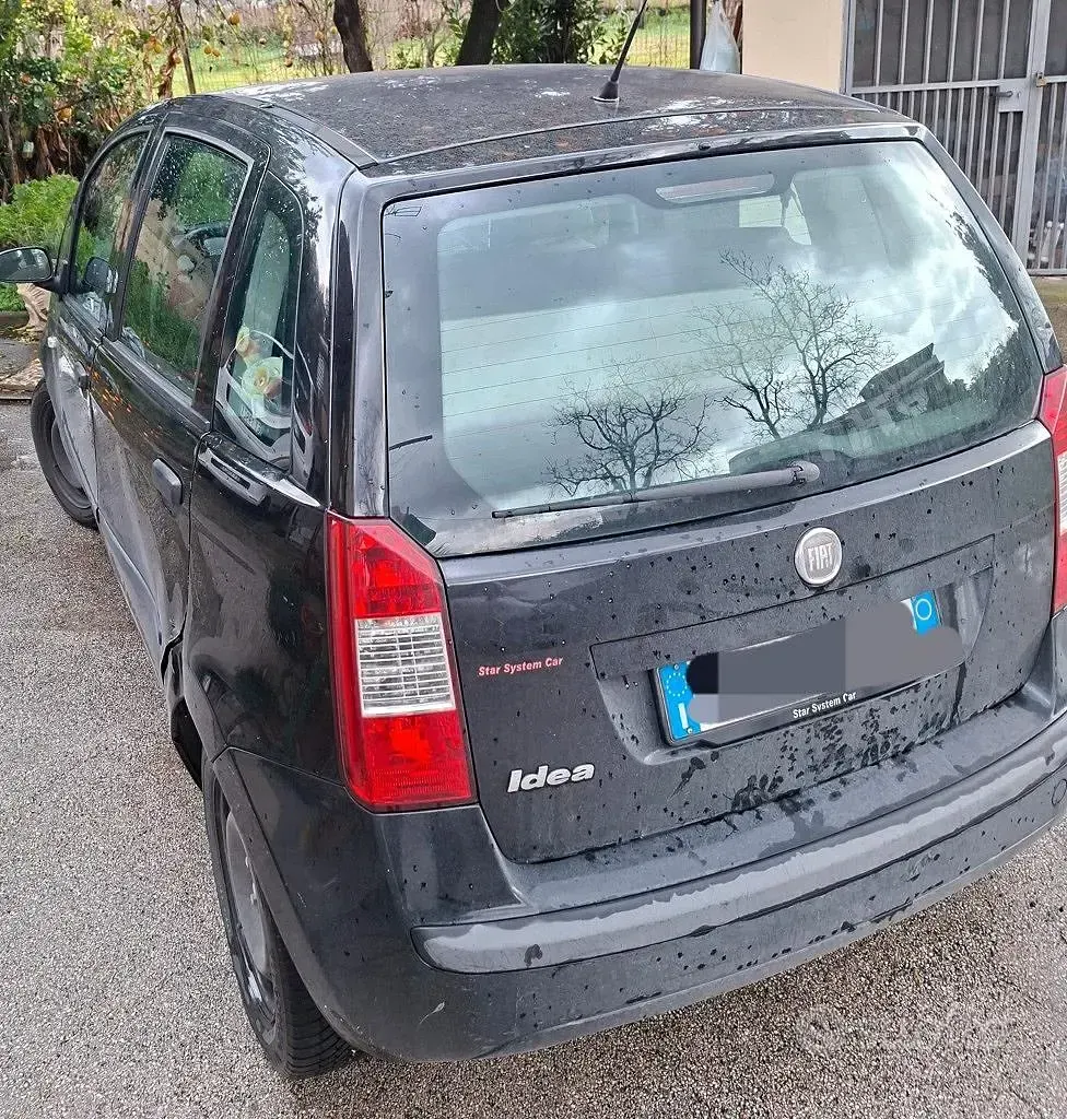 Usata Fiat Idea 80 CV (58 kW) 2008 Nero Monovolume