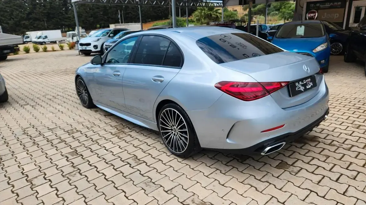 Usata Mercedes C220 Premium 199 CV (146 kW) 2022 Grigio Berlina
