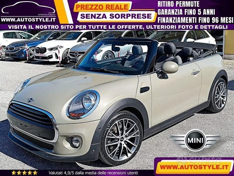 Usata Mini Cooper Cabriolet 136 CV (100 kW) 2018 Grigio Cabrio