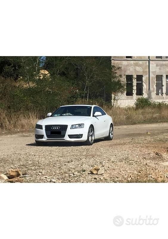 Usata Audi A5 2009 Bianco Coupé