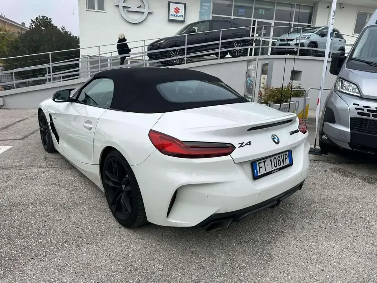Usata BMW Z4 M Sport 340 CV (250 kW) 2019 Bianco Cabrio