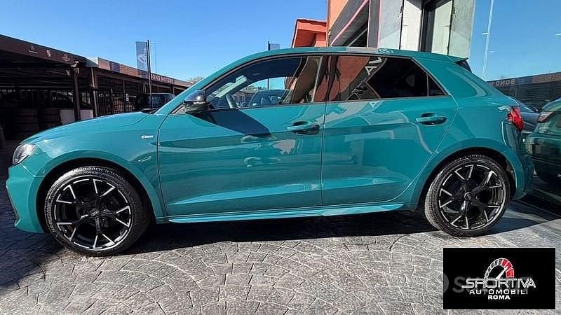 Usata Audi A1 Sportback S-Line 95 CV (69 kW) 2019 Verde Utilitaria