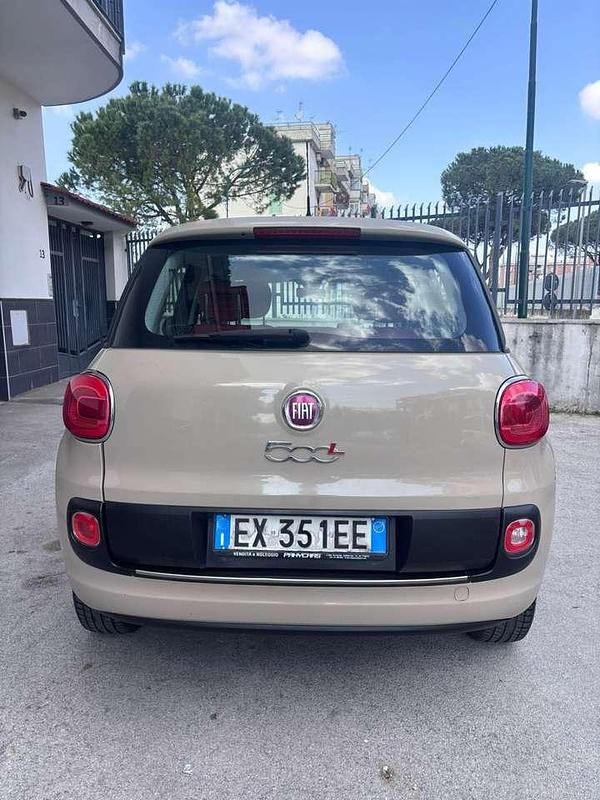 Usata Fiat 500L Lounge 85 CV (62 kW) 2014 Beige Monovolume