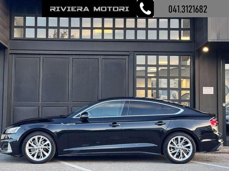 Usata Audi A5 Advanced 163 CV (119 kW) 2020 Nero Berlina
