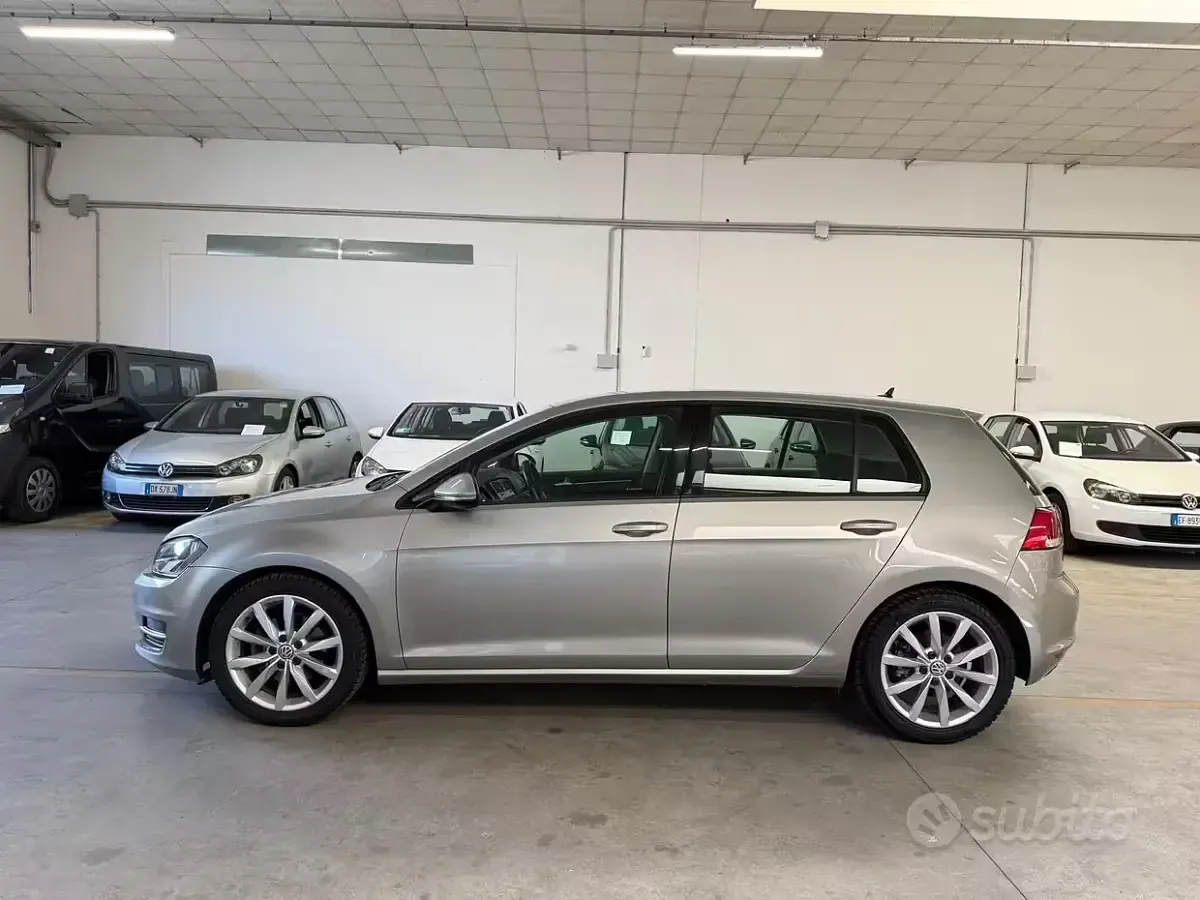 Usata VW Golf VII Edition 125 CV (91 kW) 2015 Grigio Berlina
