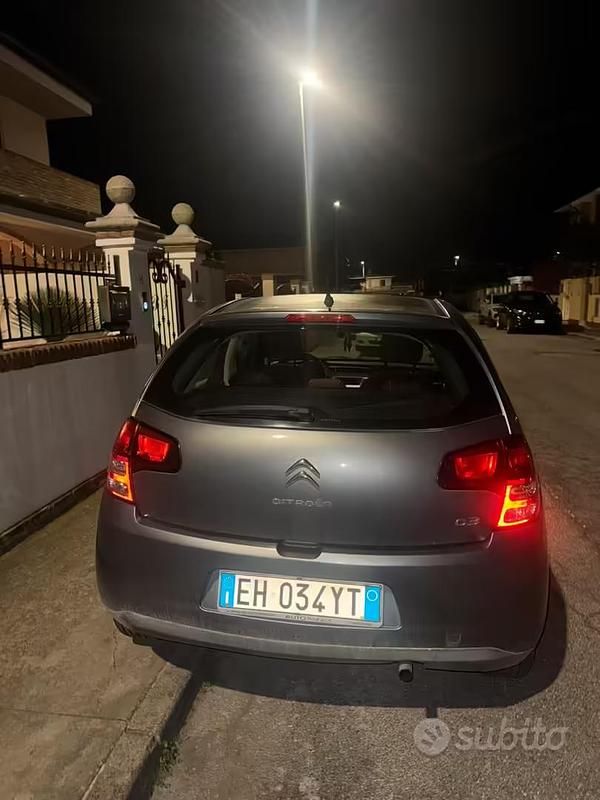 Usata Citroën C3 60 CV (44 kW) 2010 Grigio Berlina