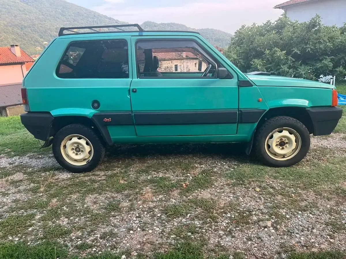 Usata Fiat Panda 4x4 Club 54 CV (39 kW) 1998 Verde Utilitaria