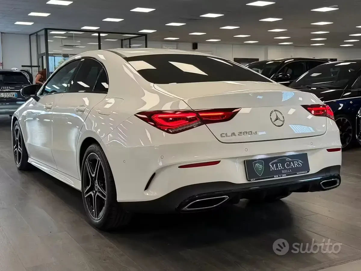 Usata Mercedes CLA200 Premium 150 CV (110 kW) 2023 Bianco Coupé