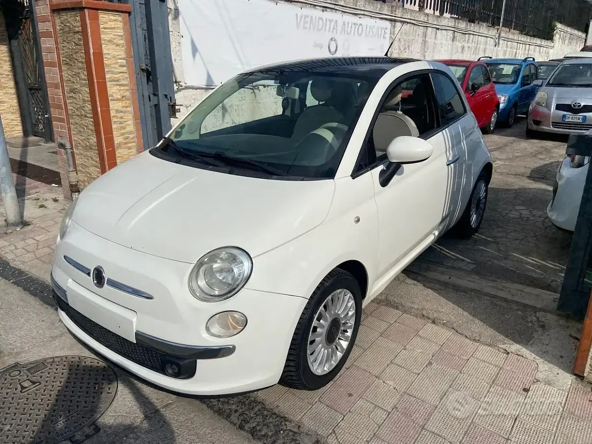 Usata Fiat 500 Lounge 69 CV (50 kW) 2009 Other Cabrio