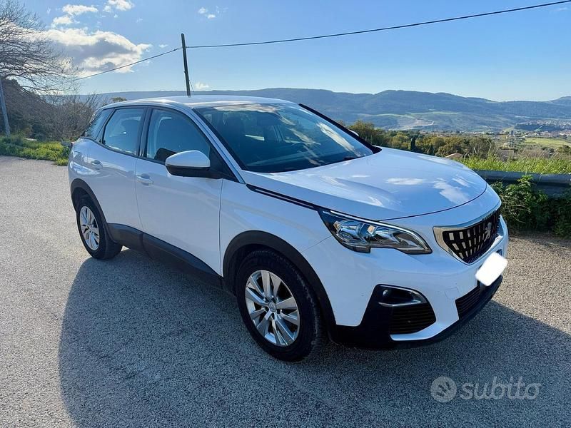 Usata Peugeot 3008 Allure 131 CV (96 kW) 2019 Bianco SUV