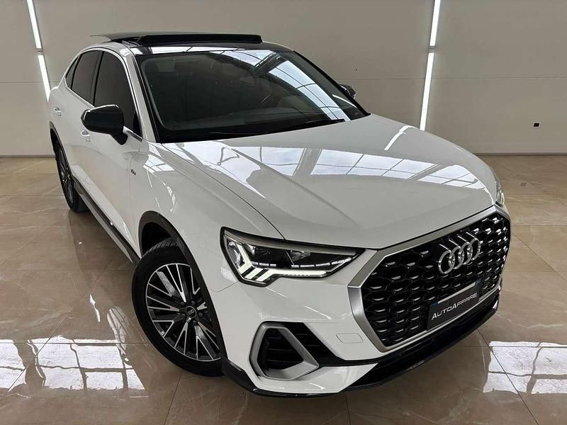 Usata Audi Q3 Sportback S-Line 150 CV (110 kW) 2021 Bianco SUV