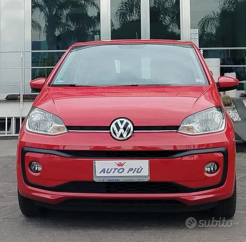 Usata VW up! 75 CV (55 kW) 2019 Rosso Utilitaria