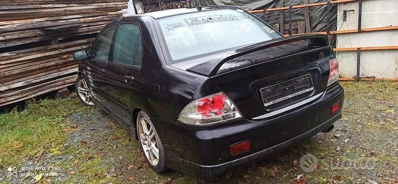 Usata Mitsubishi Lancer 135 CV (99 kW) 2005 Nero Coupé