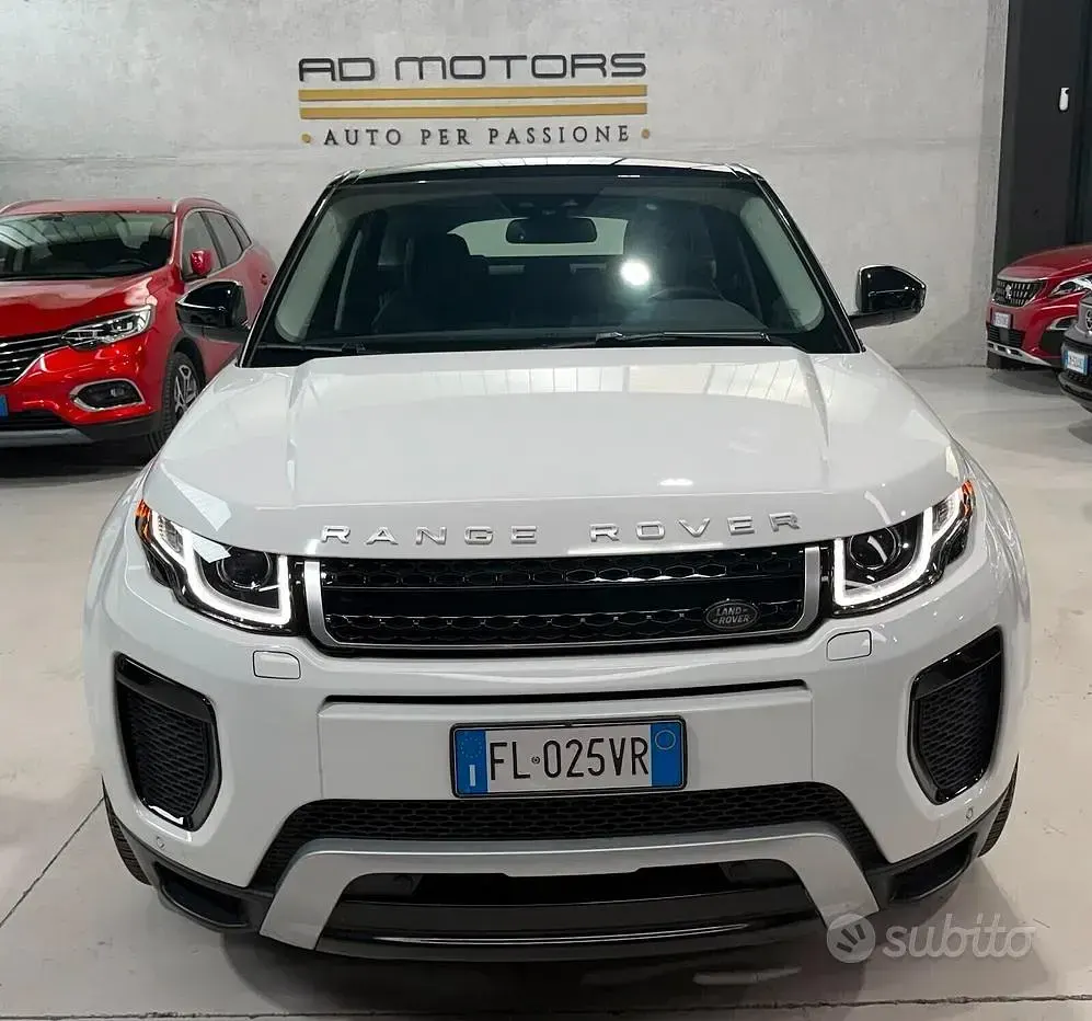 Usata Land Rover Range Rover evoque Dynamic 150 CV (110 kW) 2017 Bianco SUV