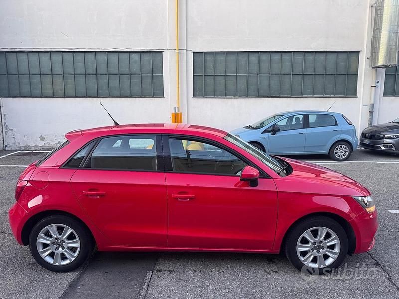 Usata Audi A1 86 CV (63 kW) 2014 Rosso Berlina