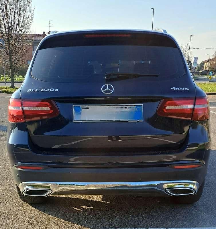 Usata Mercedes GLC220 Exclusive 170 CV (125 kW) 2016 Blu/azzurro SUV