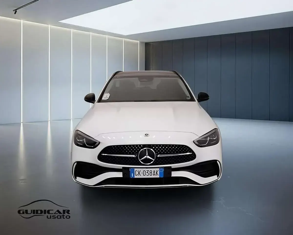 Usata Mercedes C220 Premium 200 CV (147 kW) 2022 Bianco Station wagon
