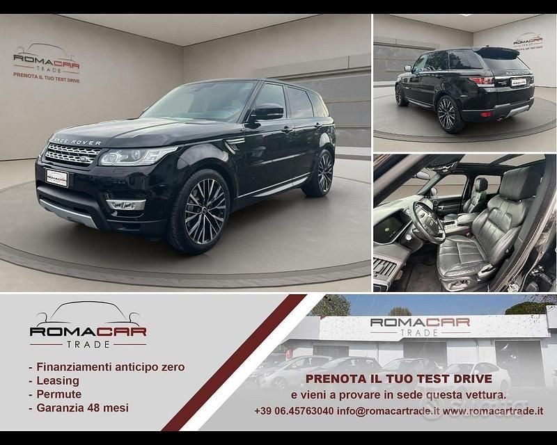 Nero Usata 2016 Land Rover Range Rover Sport SE SUV | 21.980 € (Buon prezzo) - Immagine 1/4