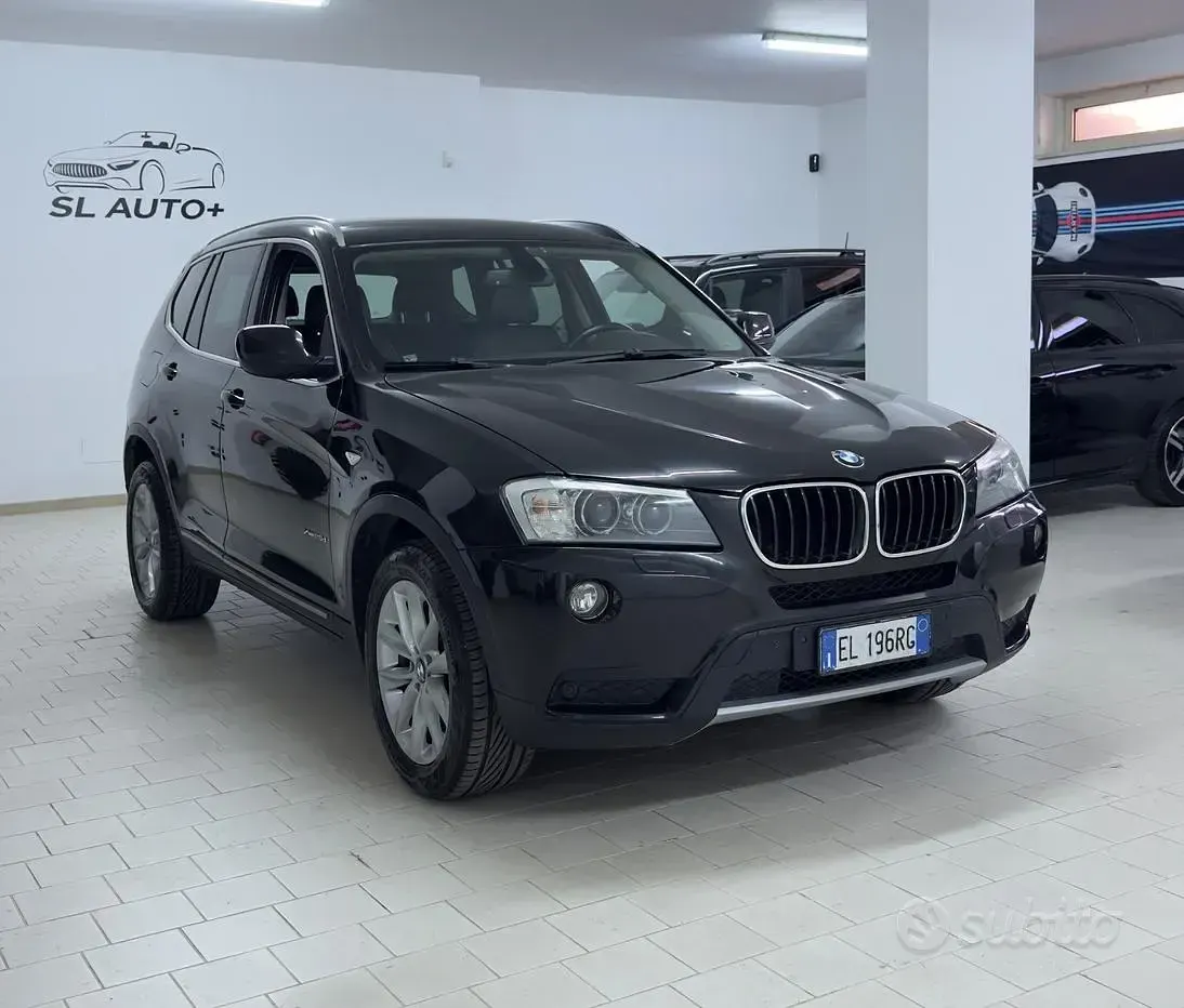 Usata BMW X3 184 CV (135 kW) 2012 Nero SUV