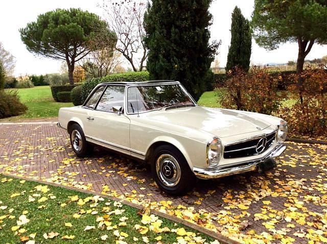 Bianco Usata 1968 Mercedes W113 Cabrio | 115.000 € - Immagine 1/4