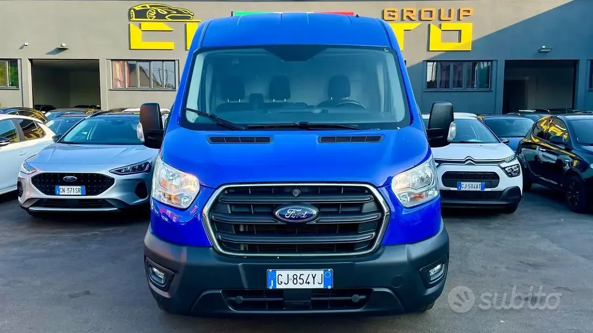 Usata Ford Transit 131 CV (96 kW) 2022 Bluazzurro Berlina