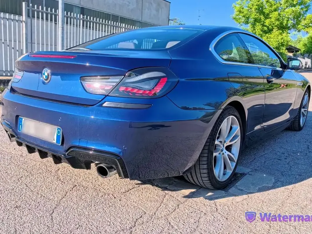 Usata BMW 640 M Sport 320 CV (235 kW) 2015 Blu/azzurro Coupé