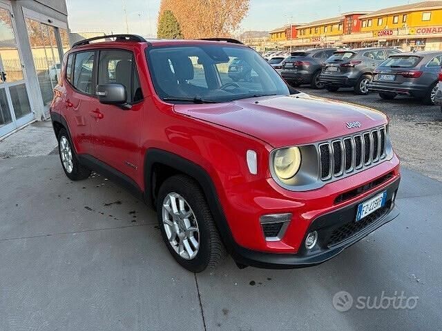 Usata Jeep Renegade Limited 120 CV (88 kW) 2019 Rosso SUV