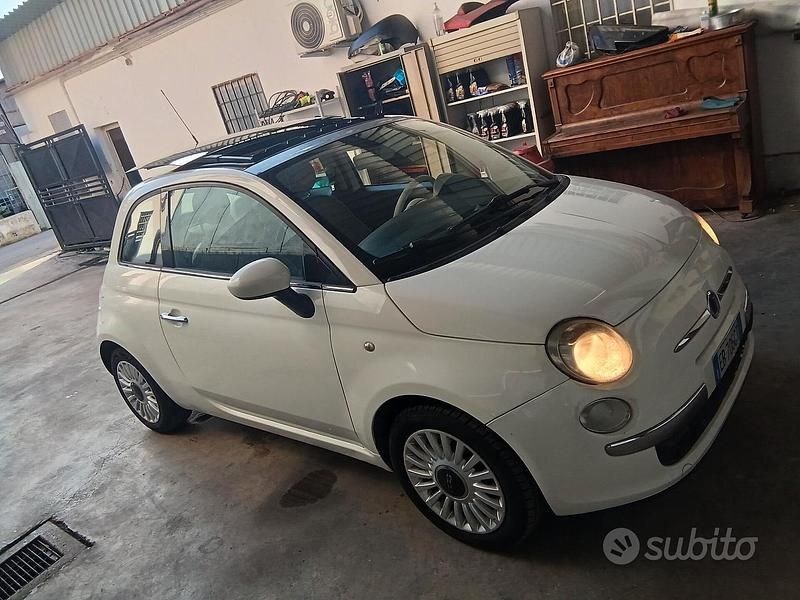 Usata Fiat 500 Pop 69 CV (50 kW) 2011 Bianco Berlina