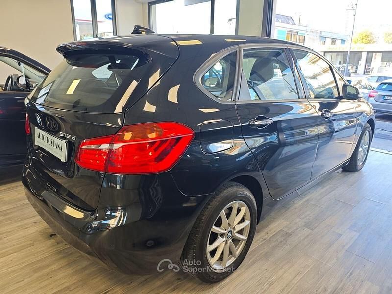 Usata BMW 216 Active Tourer Luxury Line 116 CV (85 kW) 2017 Nero Monovolume