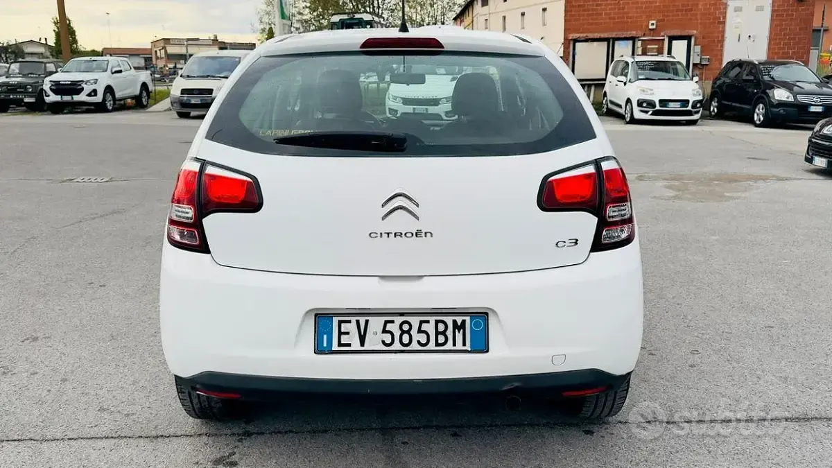 Usata Citroën C3 Seduction 82 CV (60 kW) 2013 Bianco Berlina